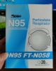 n95 ft-n058 niosh particulate respirator
